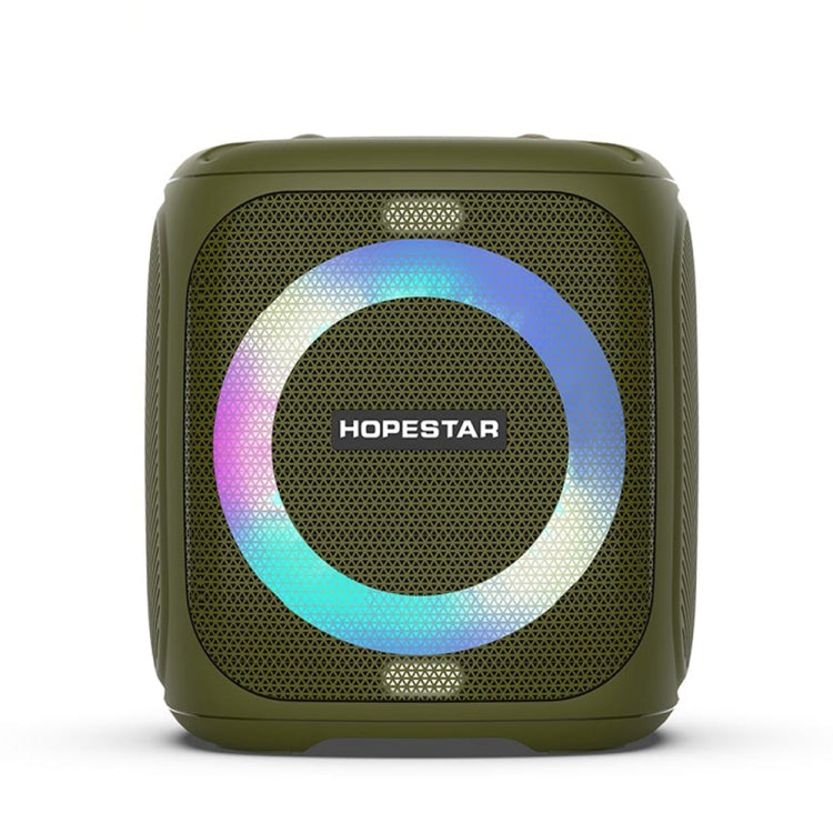 مكبر صوت بلوتوث محمول مقاوم للماء HOPESTAR Party100 Bluetooth 5.0 مع وظيفة شحن الهاتف المحمول، Party100 (أخضر)