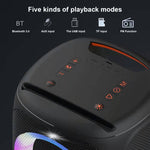 مكبر صوت بلوتوث محمول مقاوم للماء HOPESTAR Party100 Bluetooth 5.0 مع وظيفة شحن الهاتف المحمول، Party100 (أخضر)