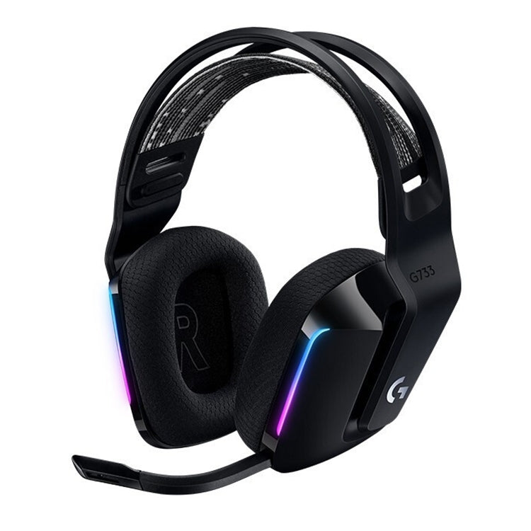 سماعة رأس ألعاب لاسلكية RGB من لوجيتك G733 LIGHT SPEED
