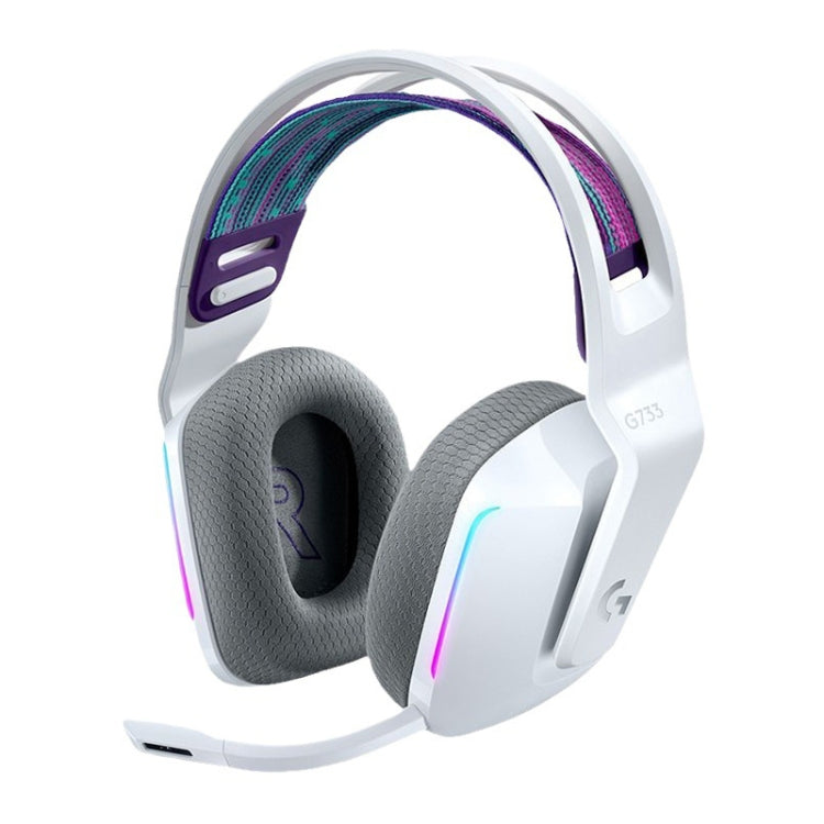 سماعة رأس ألعاب لاسلكية RGB من لوجيتك G733 LIGHT SPEED