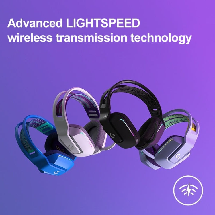 سماعة رأس ألعاب لاسلكية RGB من لوجيتك G733 LIGHT SPEED