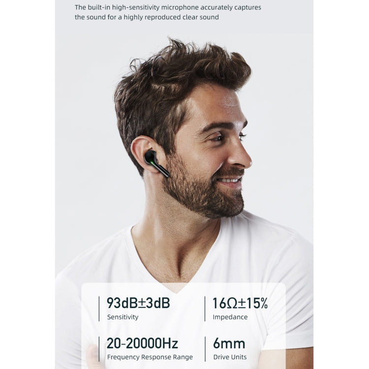 سماعة أذن بلوتوث 5.1 لاسلكية مع عرض LED، awei T12P