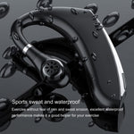 سماعة أذن بلوتوث DS800 5.0 بتصميم تعليق عالمي للأذن، رياضية للأعمال، لاسلكية، النسخة الكلاسيكية، النسخة الكلاسيكية (أسود)، النسخة الكلاسيكية (فضي)