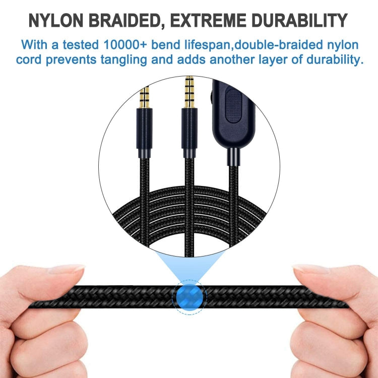 ZS0193 Headphone Audio Cable for Logitech Astro A10 A40