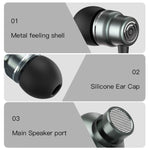 Yesido YH32 3.5mm In-Ear Wired Earphone, Length: 1.2m, YH32