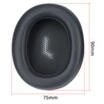 غطاء حماية سماعات أذن من الجلد الصناعي ورغوة ناعمة لسماعات JBL Everest Elite 750NC، زوج واحد، لإيفرست إيليت 750NC برونزي، لإيفرست إيليت 750NC أزرق