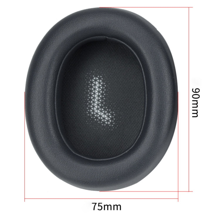 غطاء حماية سماعات أذن من الجلد الصناعي ورغوة ناعمة لسماعات JBL Everest Elite 750NC، زوج واحد، لإيفرست إيليت 750NC برونزي، لإيفرست إيليت 750NC أزرق