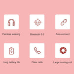 Y08 Hifi Sound Quality Macaron Bluetooth Headset, Supports Calling & TF Card & 3.5mm AUX