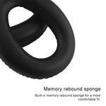 2pcs Sponge Headphone Protective Case With Card Buckle for Sony MDR-10RBT / MDR-10RNC / MDR-10R