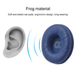 2 قطع لغلاف وسادة سماعة JBL Tune 600BTNC / T500BT / T450BT مع شبكة، أزرق ضفدع، أبيض ضفدع، أسود ضفدع، وردي ضفدع