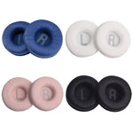 2 PCS For JBL Tune 600BTNC / T500BT / T450BT Earphone Cushion Cover Earmuffs Replacement Earpads with Mesh, Frog Black, Frog Pink, Frog Blue, Frog White