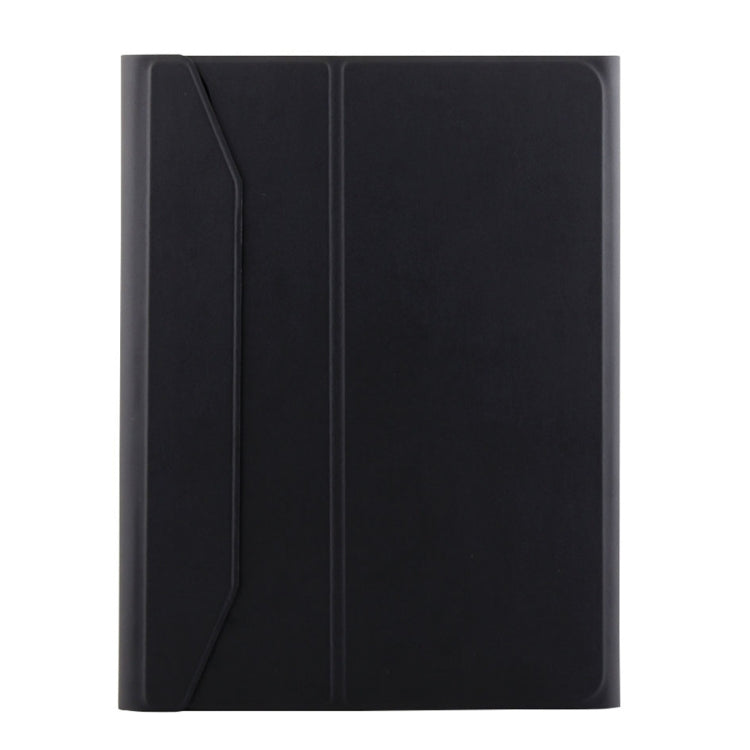 1139B Detachable Bluetooth 3.0 Aluminum Alloy Keyboard + Lambskin Texture Leather Tablet Case for iPad Pro 11 inch (2018), with Three-gear Adjustment / Magnetic / Sleep Function, 1139B