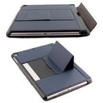 T-201 Detachable Bluetooth 3.0 Ultra-thin Keyboard + Lambskin Texture Leather Tablet Case for iPad Air / Air 2 / iPad Pro 9.7 inch, Support Multi-angle Adjustment, T-201