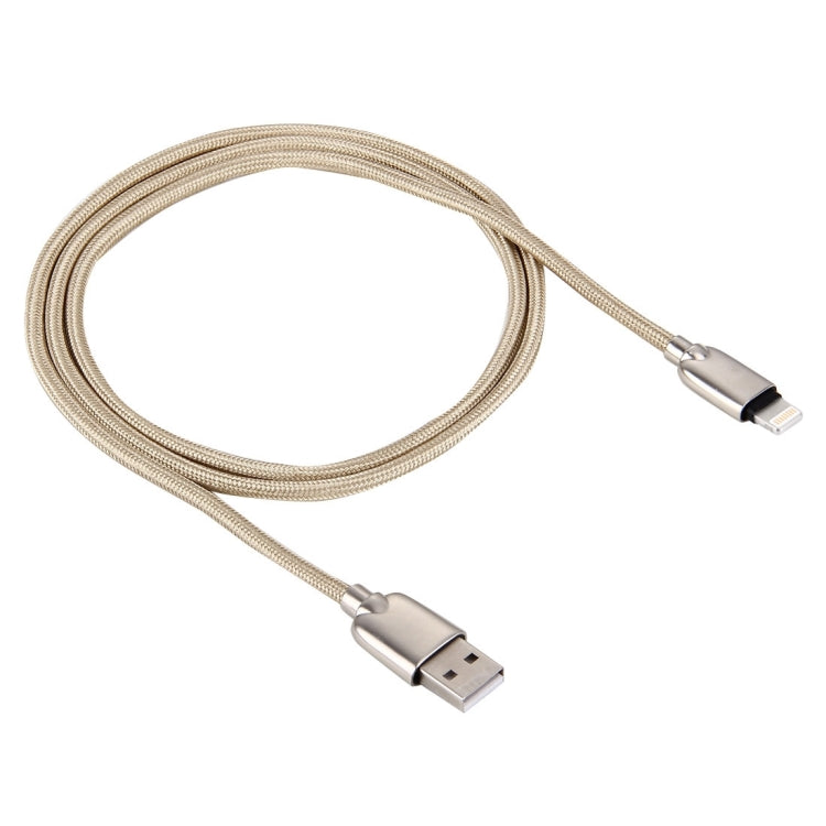 كابل شحن ومزامنة بيانات 1 متر منسوج 108 نواة نحاسية 8 دبابيس إلى USB لأجهزة iPhone و iPad