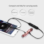سماعة أذن رياضية بلوتوث مغناطيسية لاسلكية AWEI A921BL مع تحكم سلكي وميكروفون