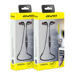AWEI A960BL Wireless Sport Bluetooth Earphone with Wire Control, Support Handfree Call