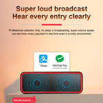 مكبر صوت بلوتوث لاسلكي محمول SC211 مع مضخم صوت، بلوتوث 5.0، يدعم بطاقة TF وقرص U وAUX 3.5 مم