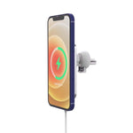 X16 Magsafe Car Air Outlet Vent Mount Clamp Holder 15W Fast Charging Qi Magnetic Wireless Charger, X16