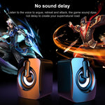 A2 USB 2.0 Wire-controlled Non-luminous Mobile Phone Computer Mini Desktop Speaker, Non-luminous