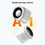 A1 Standard Version USB Wire-controlled Mini High Volume Wired Speaker, Cable Length: 1.1m, Standard Version