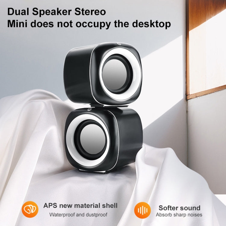 A1 Standard Version USB Wire-controlled Mini High Volume Wired Speaker, Cable Length: 1.1m, Standard Version