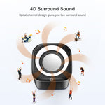 A1 USB Wire-controlled 9D Subwoofer Sound Mini Wired Speaker, Premium Version, Premium Version