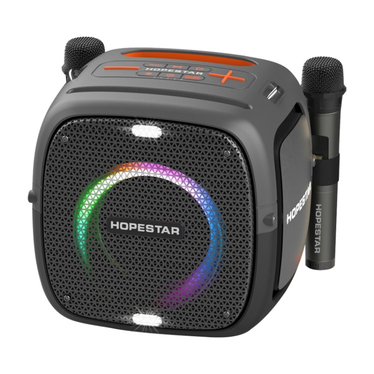 مكبر صوت بلوتوث لاسلكي HOPESTAR Party One مع إضاءة RGB، Party One (أسود)، Party One (رمادي)، Party One (أزرق)، Party One (أصفر)