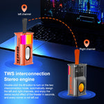 5W Portable Bullet TWS Wireless Bluetooth Speaker, (Grey), (Purple), (Orange), (Green)