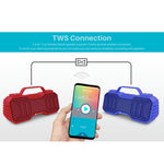 مكبر صوت ستيريو بلوتوث لاسلكي محمول NewRixing NR-2029 يدعم وظيفة TWS