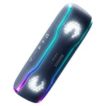 مكبر صوت بلوتوث محمول لاسلكي مقاوم للماء بمعيار IPX7 مع إضاءة RGB ملونة وTWS XDOBO BMTL BOSS