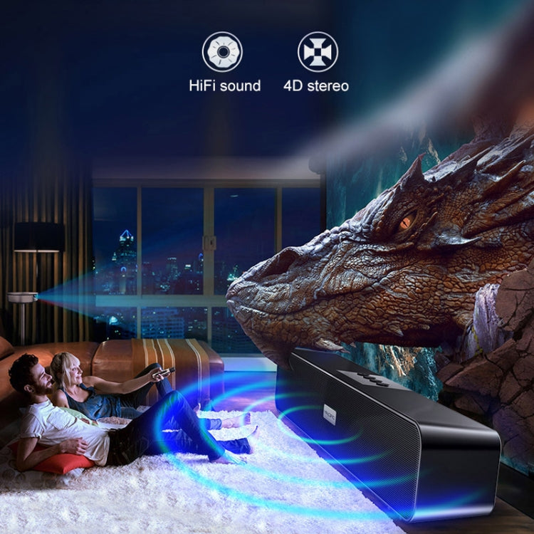 YINDIAO A36 Bluetooth 5.0 Smart Subwoofer Computer Wireless Bluetooth Speaker, Bluetooth Standard Version, Bluetooth Standard Version(Black), Bluetooth Standard Version(White)