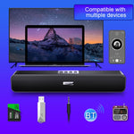 YINDIAO A36 Bluetooth 5.0 Smart Subwoofer Computer Wireless Bluetooth Speaker, Bluetooth Standard Version, Bluetooth Standard Version(Black), Bluetooth Standard Version(White)