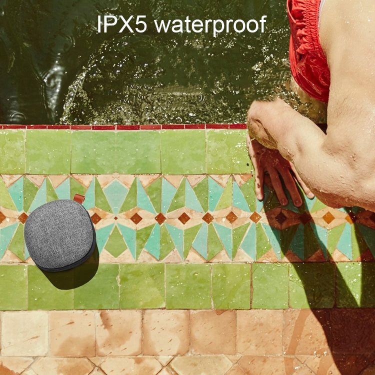 مكبر صوت بلوتوث لاسلكي محمول صغير awei Y260 مقاوم للماء بمعيار IPX4، ميكروفون مدمج، يدعم بطاقة TF، Y260