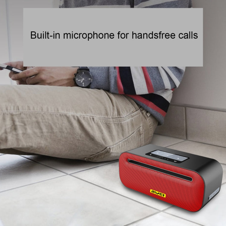 awei Y600 Wireless Bluetooth Speaker with 3D Stereo, Built-in Mic, Support TF Card / AUX / NFC, Y600