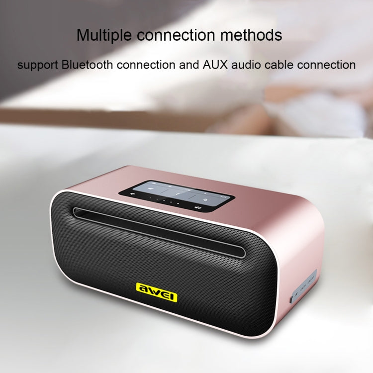 awei Y600 Wireless Bluetooth Speaker with 3D Stereo, Built-in Mic, Support TF Card / AUX / NFC, Y600