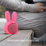 awei Y700 Mini Portable Rabbit Wireless Bluetooth Speaker, Built-in Mic, Support AUX / Hand Free Call, Y700