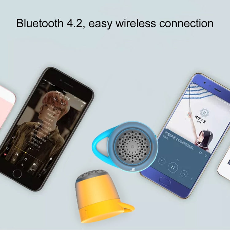 مكبرات صوت محمولة Universe XHH-T502، مكبر صوت بلوتوث لاسلكي صغير V4.2، يدعم التحدث بدون استخدام اليدين / يدعم مشغل موسيقى TF