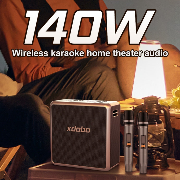 XDOBO King Max 140W IPX5 Waterproof Portable Karaoke Bluetooth Wireless Speaker, King Max