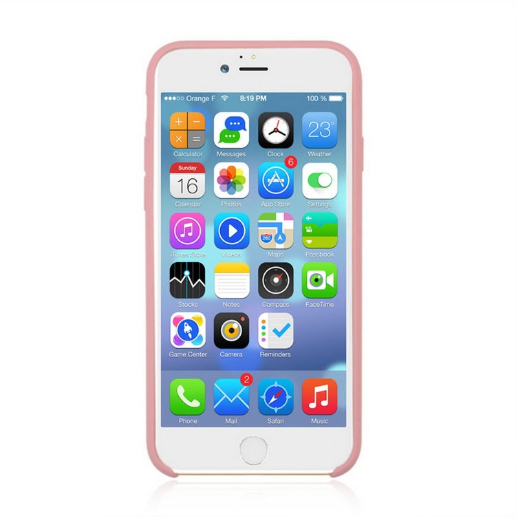 For iPhone 8 & 7 Pure Color Liquid Silicone + PC Shockproof Defender Case, iPhone 8 & 7, For 8 & 7