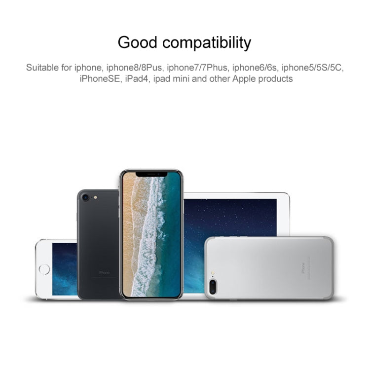 MH030 كابل صوت AUX 3.5 مم بطول 1 متر 2 في 1 8 بن ذكر و 3.5 مم ذكر إلى 3.5 مم ذكر لهواتف iPhone و iPad و Samsung و Huawei و Xiaomi و HTC، MH030