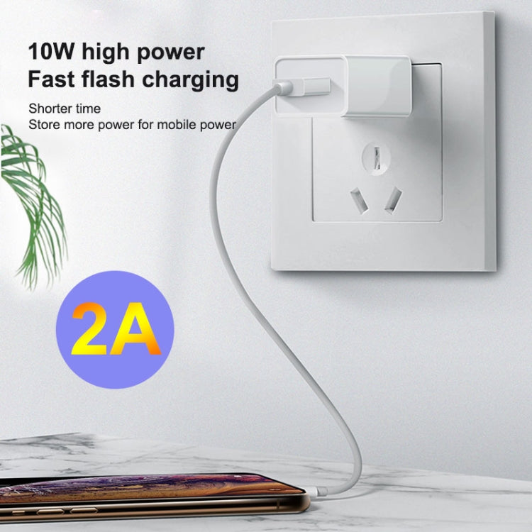 WK WP-U118 10W Single USB Port Travel Charger Power Adapter, EU Plug, WP-U118 EU Plug