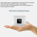 شاحن محمول بقوة 87 واط بمنفذ Type-C مع كابل شحن Type-C بطول 1.8 متر، قابس أوروبي، 87 واط قابس أوروبي