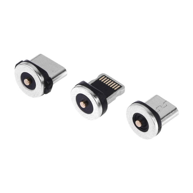 حامل قاعدة شحن لاسلكي قابل لإعادة الشحن للهاتف المحمول وسماعة الرأس، مع واجهات Micro USB + USB-C / Type-C + 8 دبابيس