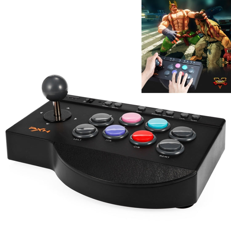 PXN PXN-0082 Gladiator Street Machine Game Handle Rocker Controller for Nintendo Switch / PC / Android System / PS3 / PS4 / XboxOne, PXN-0082