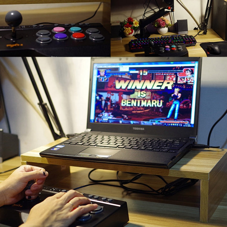 PXN PXN-0082 Gladiator Street Machine Game Handle Rocker Controller for Nintendo Switch / PC / Android System / PS3 / PS4 / XboxOne, PXN-0082