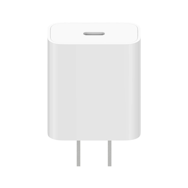 شاحن سفر أصلي من شاومي AD201 20 واط بمنفذ USB-C / Type-C واحد، نسخة الشحن السريع، قابس US، 20 واط