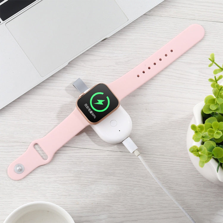 848 Universal Portable Mobile Power & Magnetic Wireless Charger for Apple Watch Series 6 / 5 / SE / 4 / 3 / 2 / 1