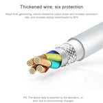 AWEI CL-68 كابل شحن سريع PD ونقل بيانات 3A من نوع Type-C / USB-C إلى 8 بن، الطول: 1 متر