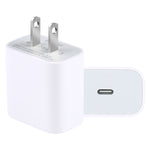 PD 20W Single USB-C / Type-C Interface Travel Charger, US Plug, 20W US Plug