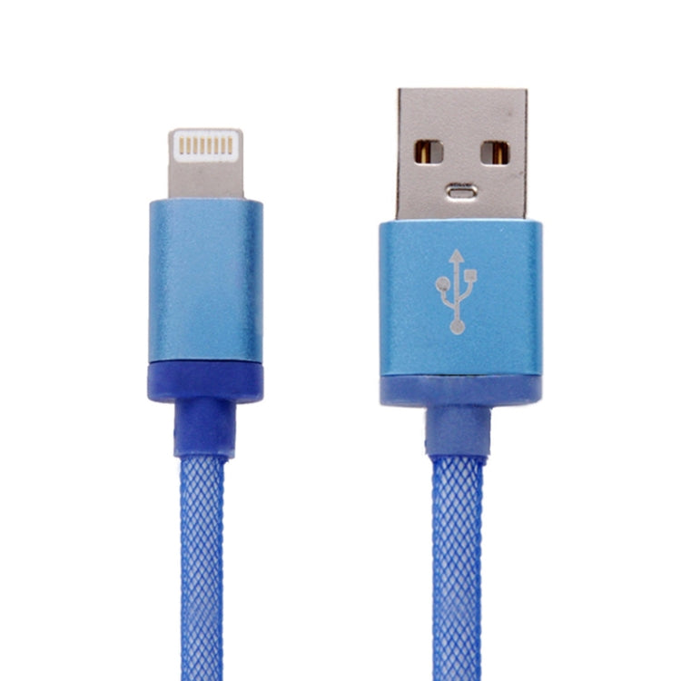 كابل بيانات / شاحن 1 متر برأس معدني على شكل شبكة 8 بن إلى USB